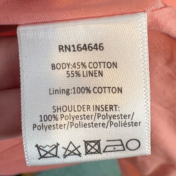 Mestiza New York Elliana linen blend ombre embroidered palm tree midi dress - Picture 9 of 10